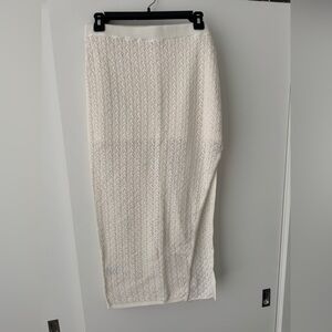 Abercrombie Elegant White Lace Skirt NWT 🤍